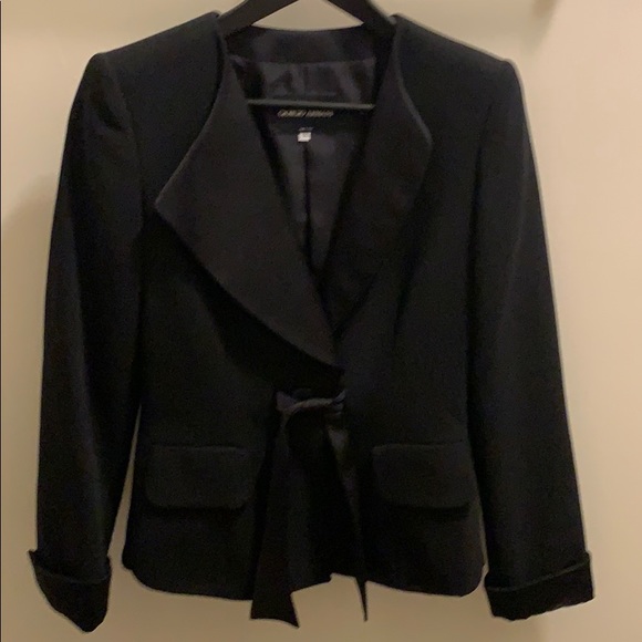 Classic Giorgio Armani black holiday jacket - Picture 1 of 5